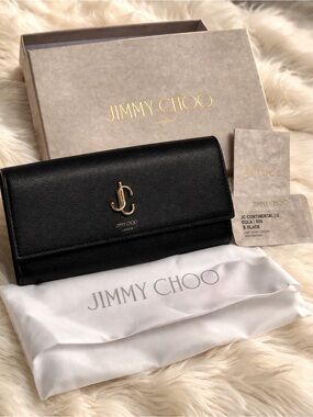 🖤 Jimmy Choo Martina Continental Wallet